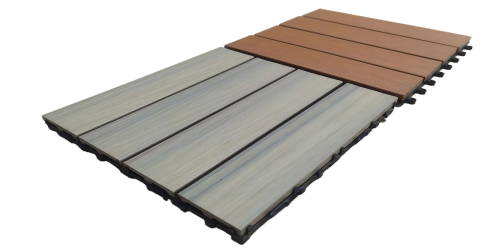 WPC spliced decking